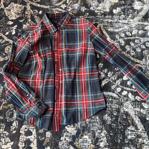 Jcrew perfect fit tartan plaid
